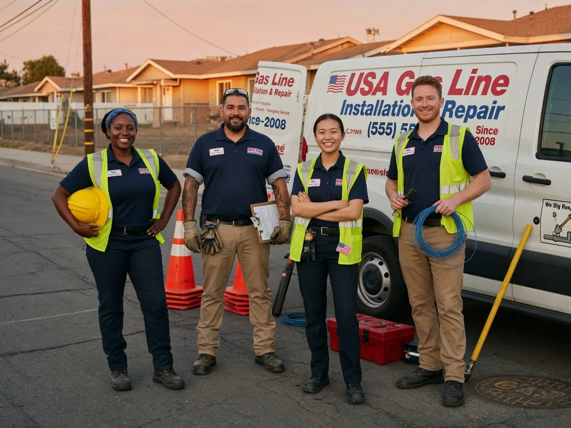Gas Line Installation company in Etna, CA